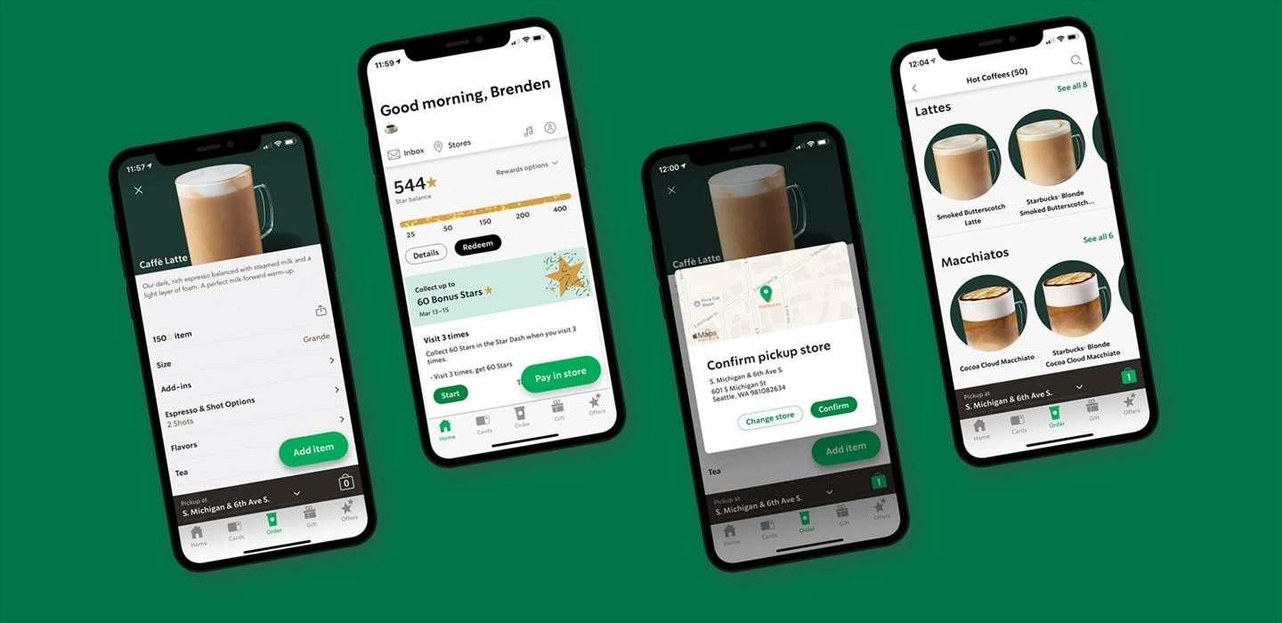 Order Medicine Ball on Starbucks App