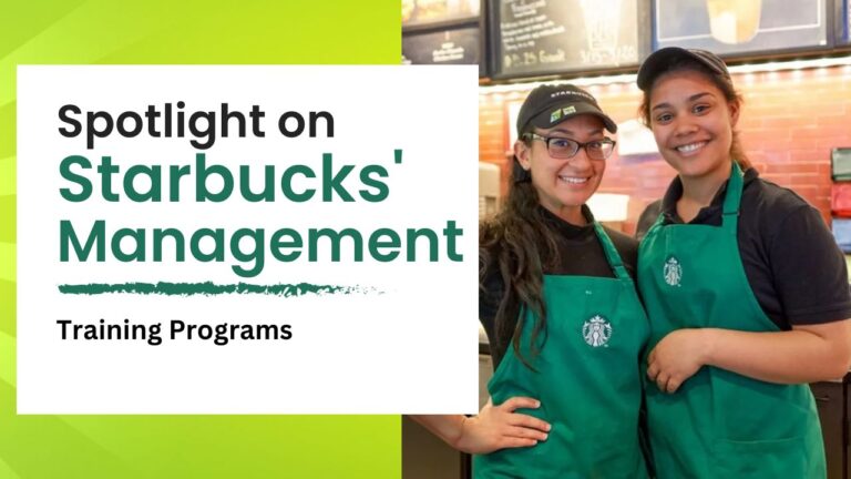Spotlight on Starbucks' Management Training Programs